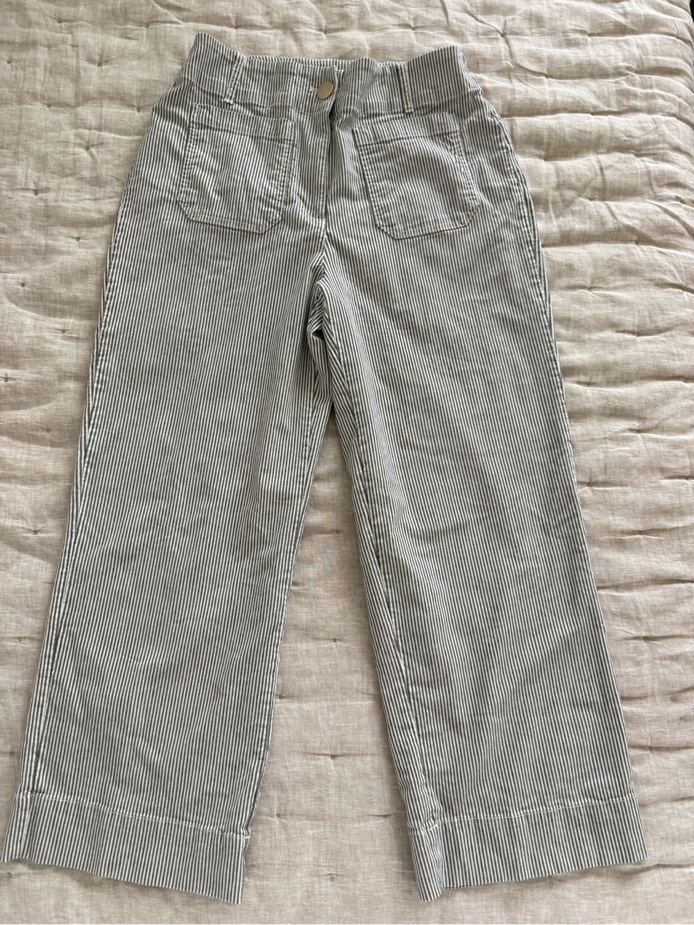 Calypso St. barth wide leg striped pants size 6